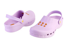 Zoccoli sanitari professionali autoclavabili wock nube rosa