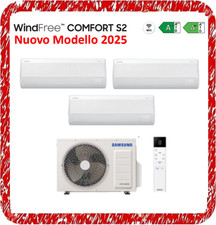 SAMSUNG LUZON S2 CONDIZIONATORE TRIAL SPLIT 9000+9000+9000 BTU R32 19DB A++