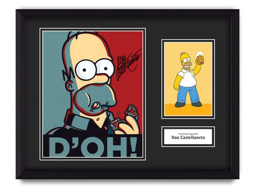 Dan castellaneta hand signed - dan,