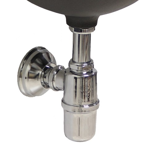 Sifone ottone cromato a - sifone,