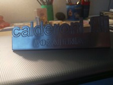 TARGA CALDERONI F.LLI