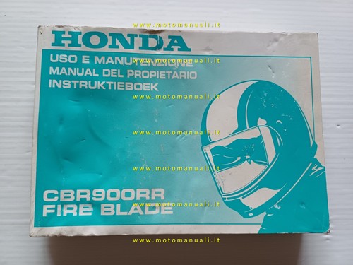 Honda cbr 900 - 900, rr