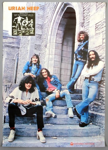 Uriah heep mega raro poster - mega,
