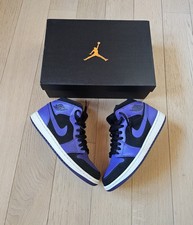 Scarpe Jordan 1 Mid Black Dark