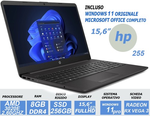 Notebook 255 g8 amd - hp,