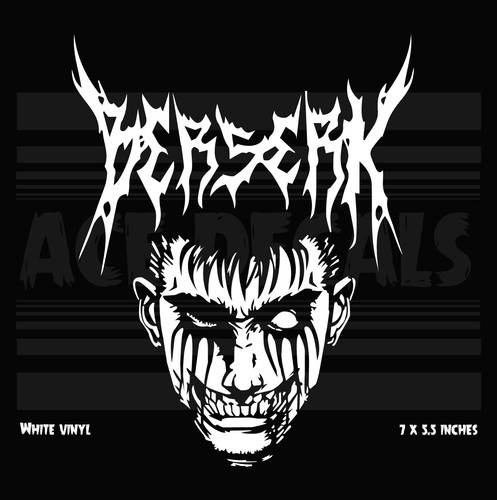 Berserk anime adesivo - berserk,