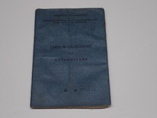 FIAT 600 D LIBRETTO DI