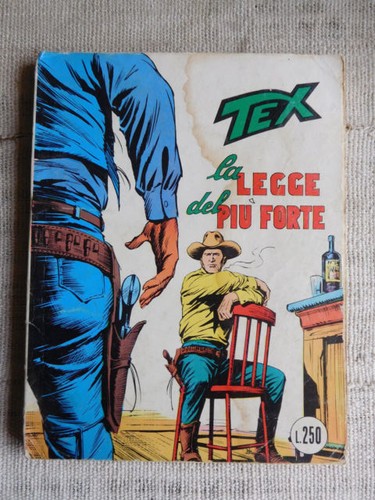 Tex 118 legge del - del, più