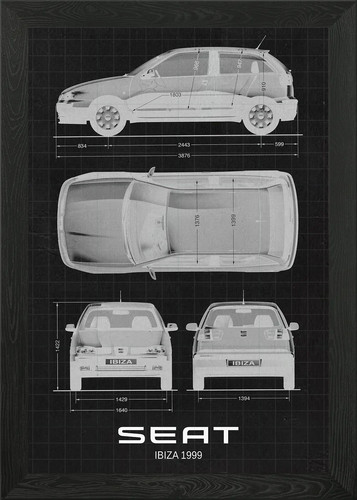 Seat ibiza 1999 - arte, da