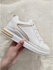 Scarpette Sneakers Donna Casual Bianche