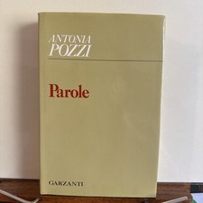 Parole - Antonia Pozzi - Garzanti 1989
