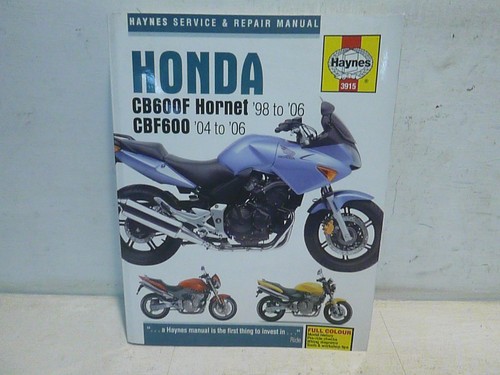 Manuale honda cb600f - manuale,