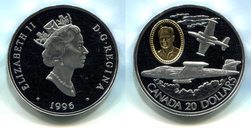 Dollari canada 1996 proof - 20,