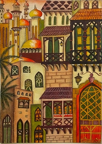 Quadro acquerello originale