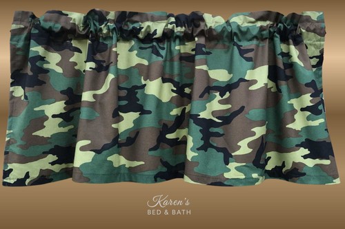 Camouflage valance tenda - camouflage,