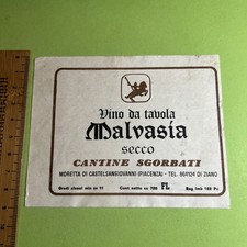 VINO DA TAVOLA MALVASIA SECCO