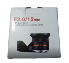 Samyang 12mm f/2.0 NCS CS –