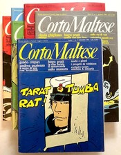8 fumetti  CORTO MALTESE - annni 1983 - 1984