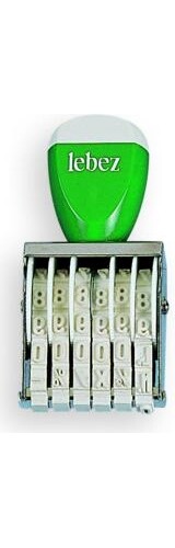 Timbro datario mm colore - n1,