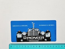 Adesivo pioneer component car - pioneer,
