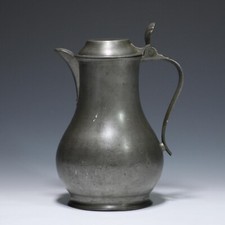 Biedermeier brocca di latta