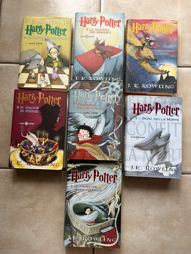 Harry potter libri prima - potter,