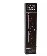Static silver dance pole for - silver,