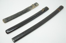 Fodero spada giapponese Wakizashi x3 antico originale Saya dal Giappone 0728F1