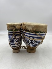 Tamburi bongo ceramica fatti a