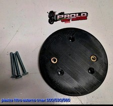 Piastra Filtro Esterno Per Modifica Filtro Malossi Yamaha Tmax 500/530/560
