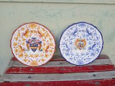 lotto 2 Piatti in ceramica