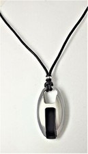 Collana uomo in filo cerato e