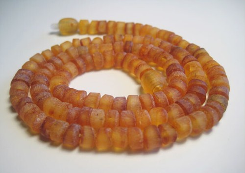 Collana grezza vera - , ambra