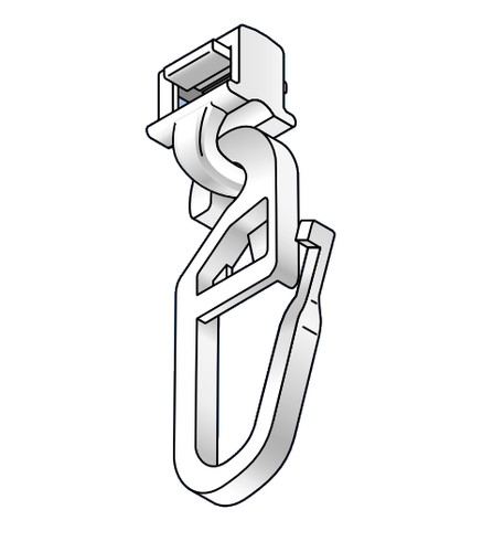 Ganci per tende click - tende,, click-ganci