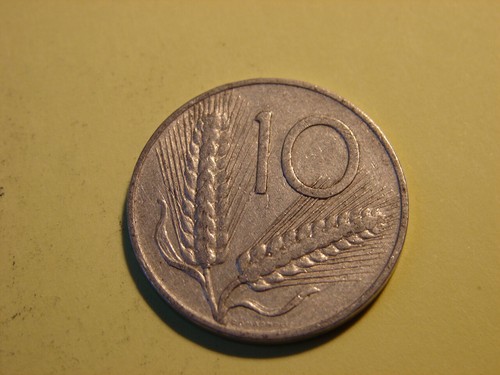 Italia lire 1954 r - italia, 10