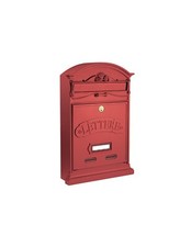 CASSETTA POSTALE PER ESTERNI ALUBOX LETTERE VARI COLORI