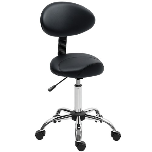 Homcom sgabello estetista - sgabello,