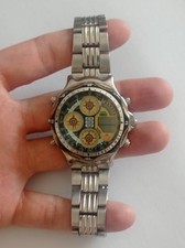 FOR SPARE PARTS Vintage Pryngeps Jamaica World Watch Quartz Pringeps Chronograph