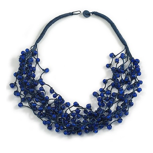 Collana corda cotone con - in, di