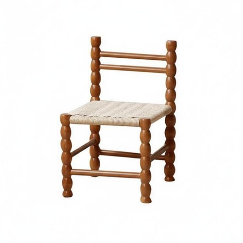 Sedia con gambe rocchetto - sedia, a