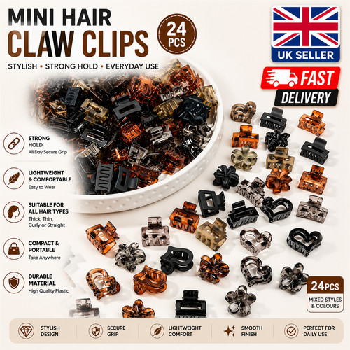 Mini fermagli per capelli - mini,