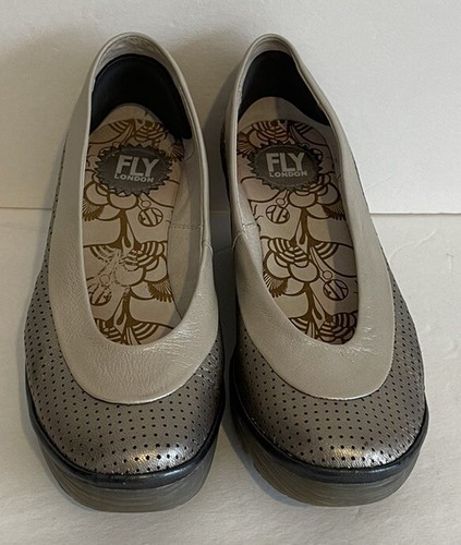 Zeppe metalliche bicolore - , fly