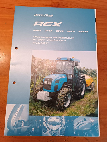 Brochure pubblicitaria landini - brochure,
