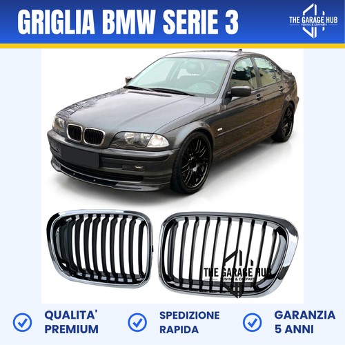Griglia nera con cromatura - griglia,