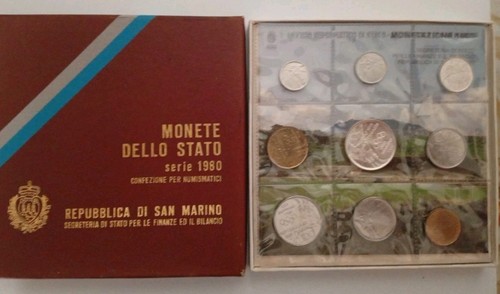San marino 1980 - marino, 9