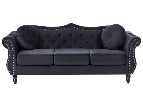 Divano velluto nero - a, 3