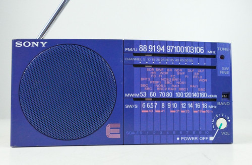 Sony icf sw - icf-25, fm/sw/mw