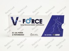 100x200mg Super Men Power Pills V-Force Ginseng Rosso UomoPillole Ultra Forte