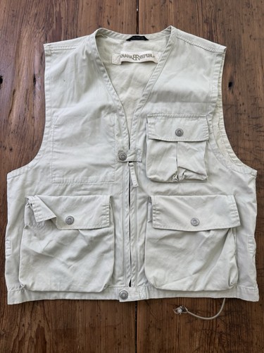 Gilet vintage banana republic - gilet,
