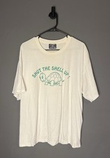 T-shirt grafica vintage "Shut The Shell Up" Steve & Barry's University Sportswear